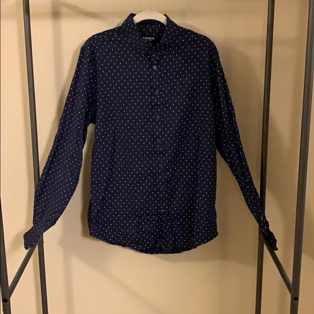 Express Slim Performance Dress Shirt